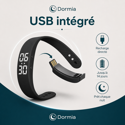 Bracelet Réveil Silencieux | Dormia™